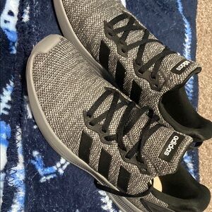 Adidas Black and Gray Sneakers